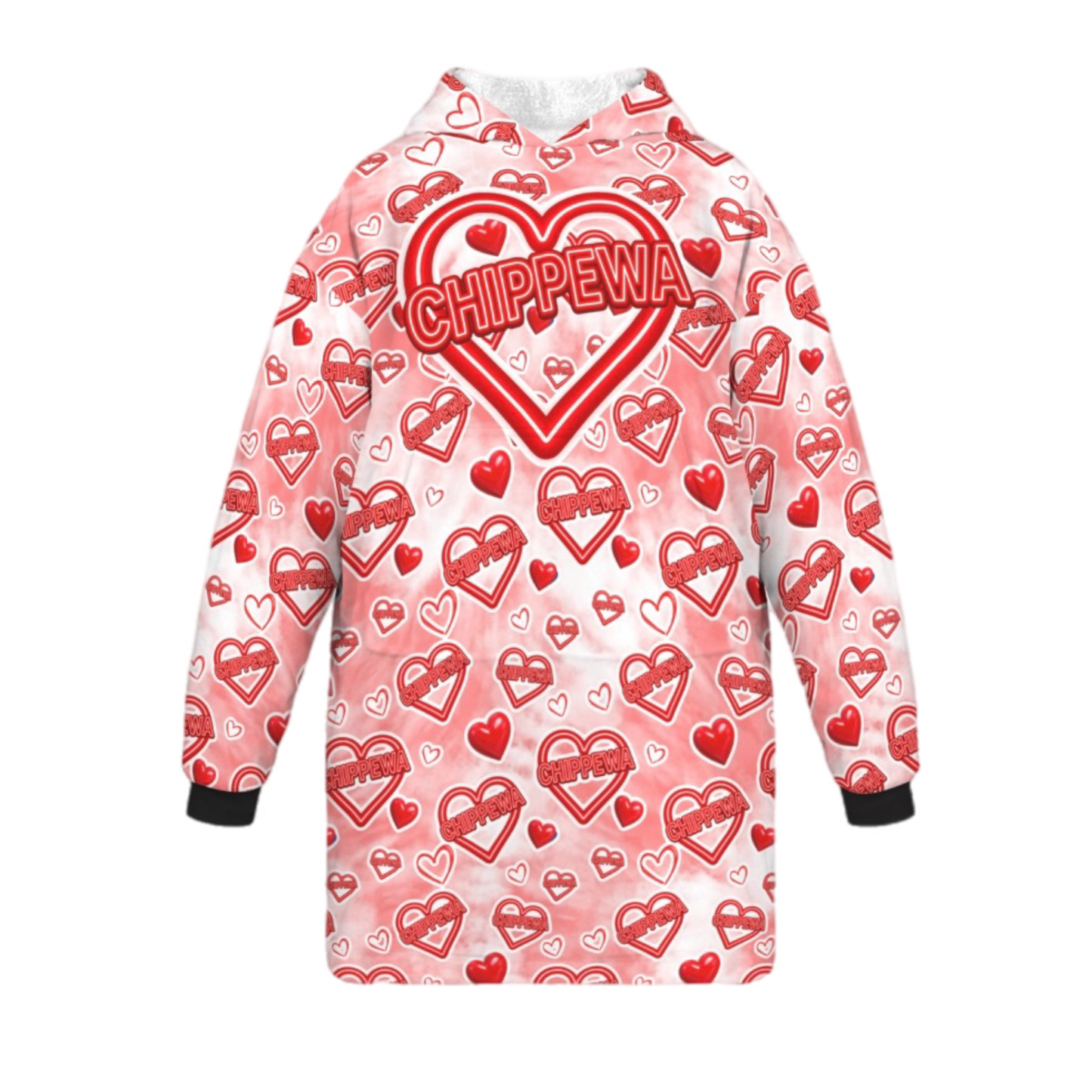 Chippewa "Neon Sign" Blanket Hoodie