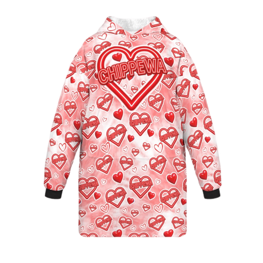 Chippewa "Neon Sign" Blanket Hoodie