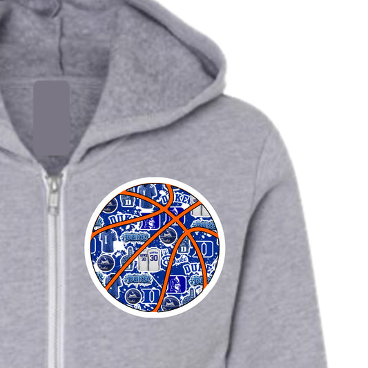 Duke basketball zip hoodie