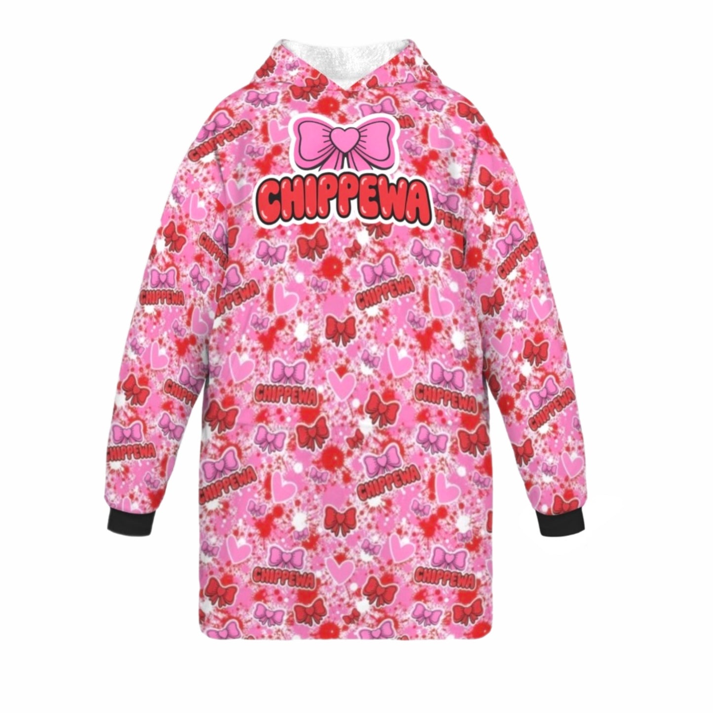 Chippewa Bow Blanket Hoodie