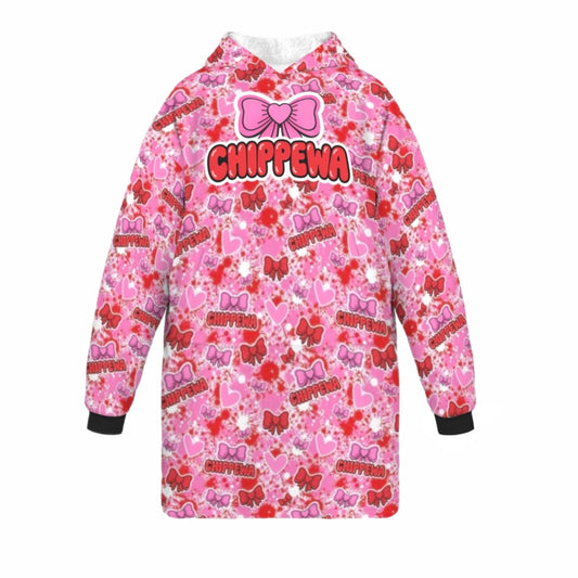 Chippewa Bow Blanket Hoodie