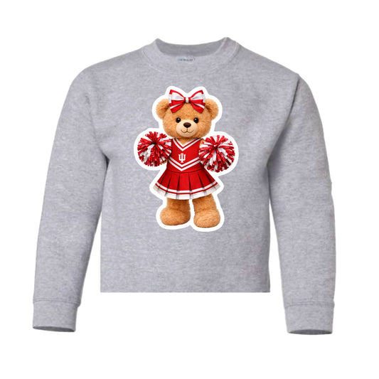 Indiana cheerleader crewneck