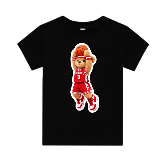 Indiana basketball bear tee
