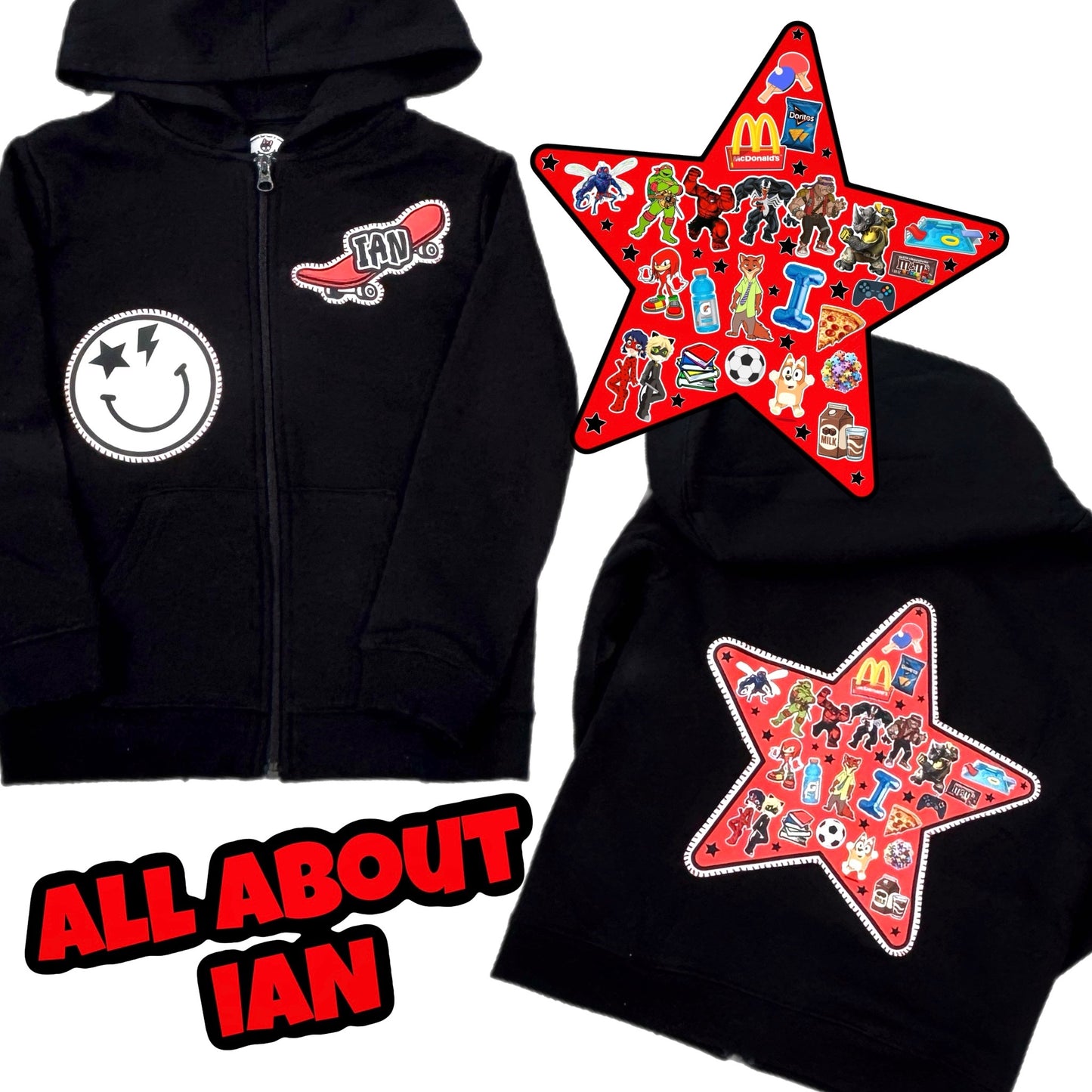 Boys "All About Me" Hoodie