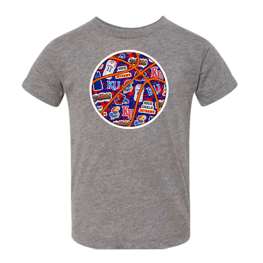 Kansas basketball tee