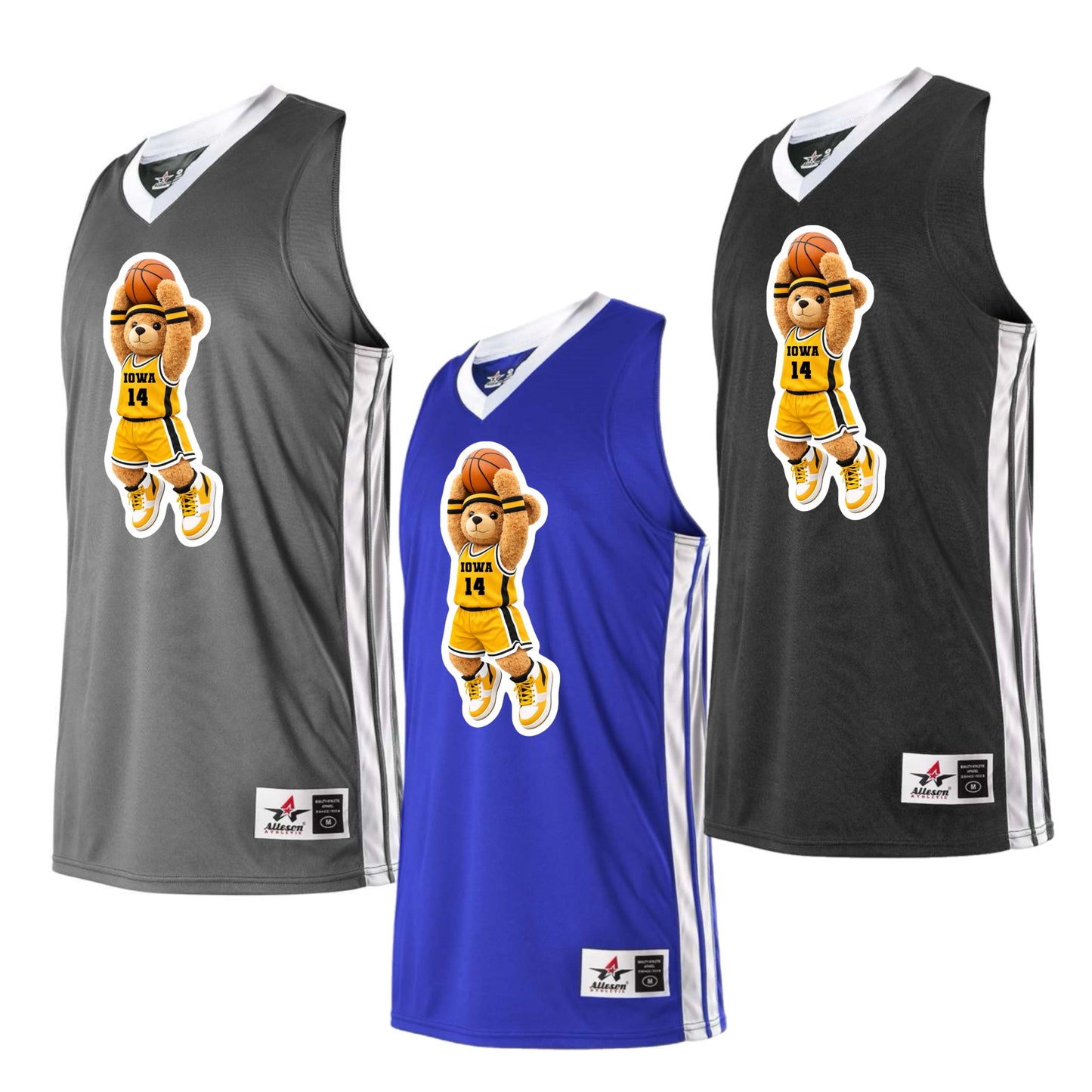 Michigan Basketball Bear Jersey