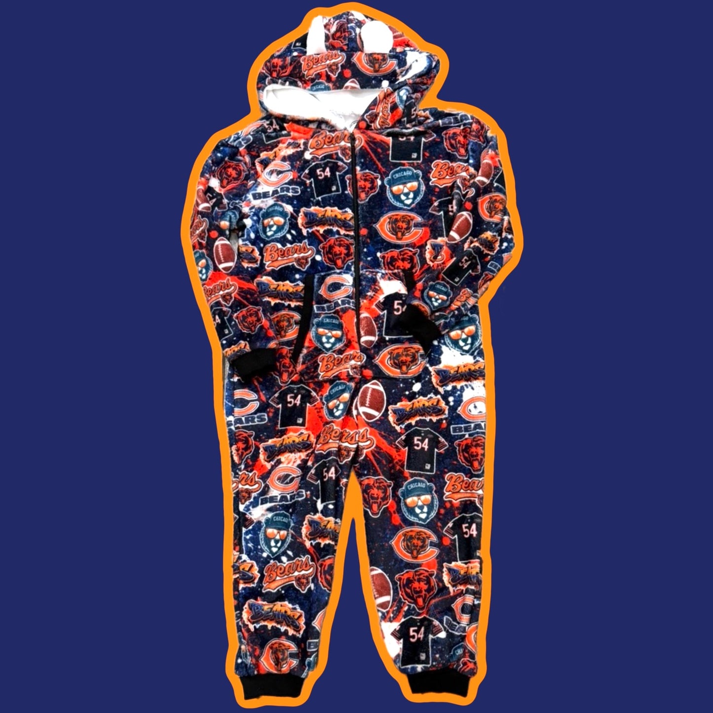 Bears Unisex Fleece Zip-Up