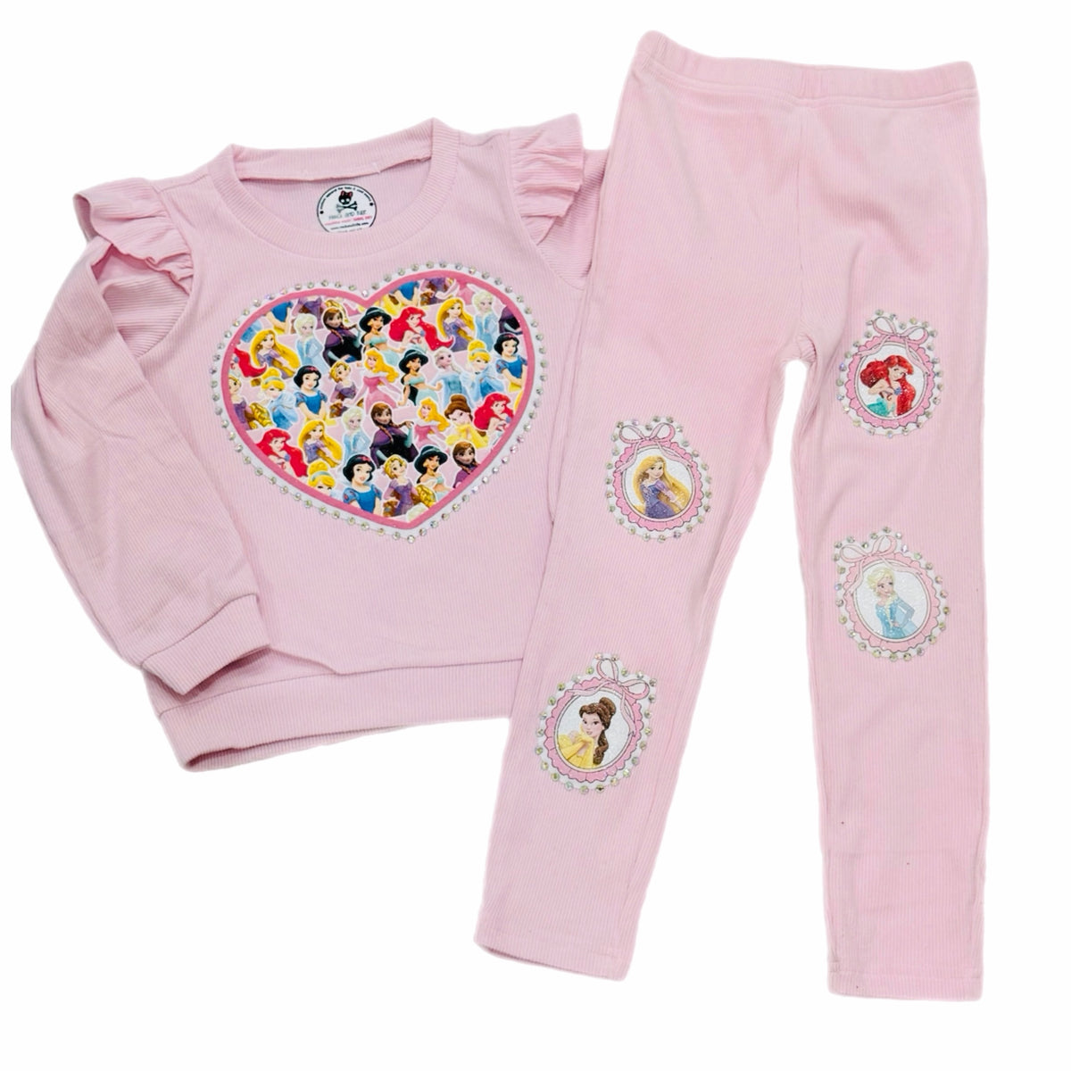 Patched Princess Long Sleeve & Legging Set