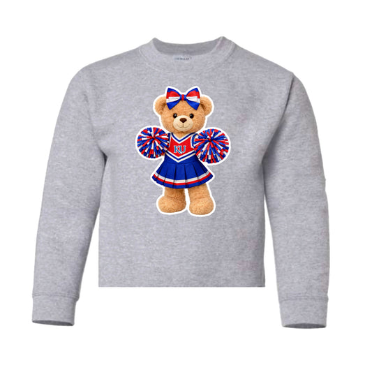 Kansas cheerleader crewneck