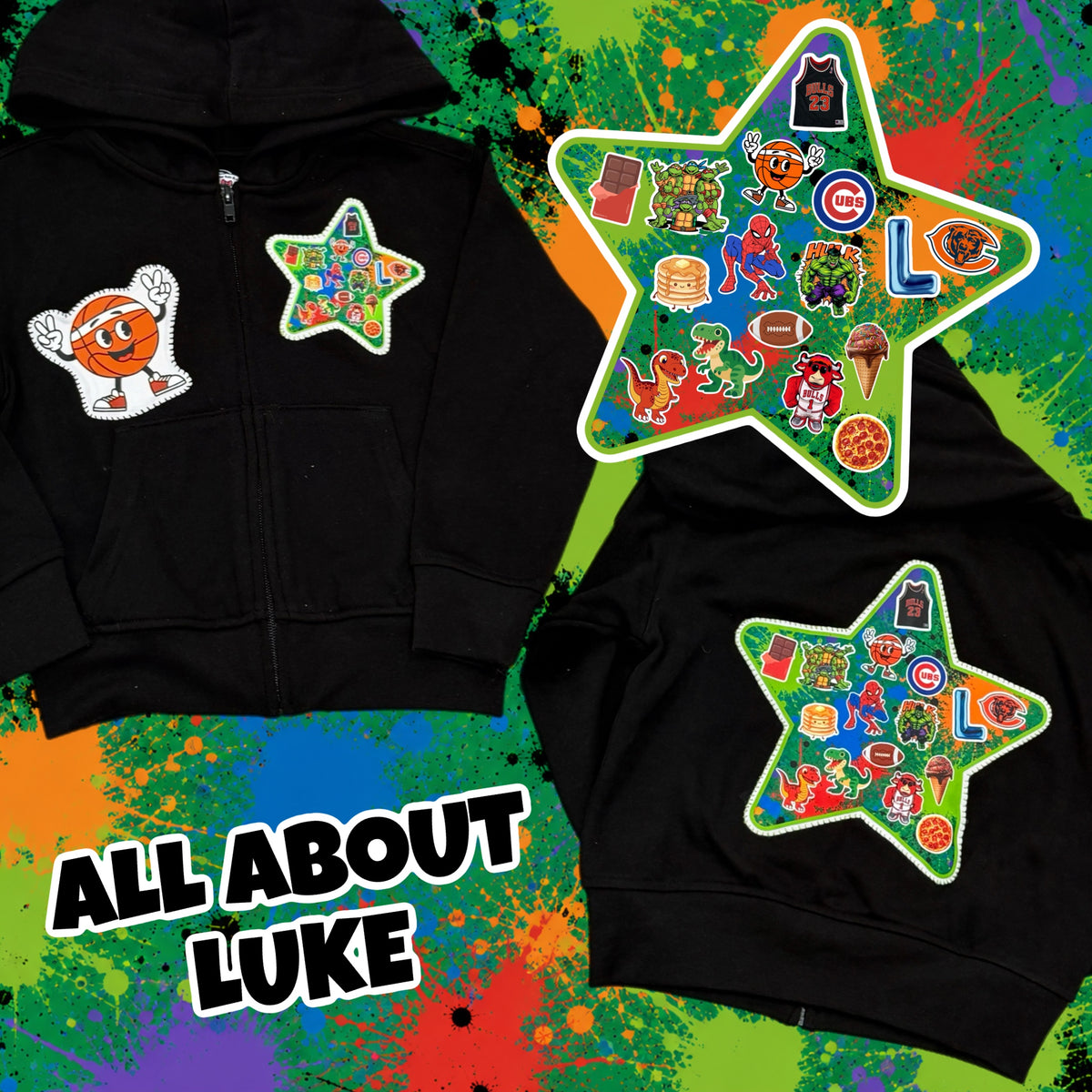 Boys "All About Me" Hoodie