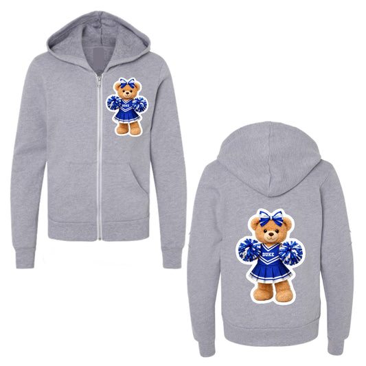 Duke cheerleader zip