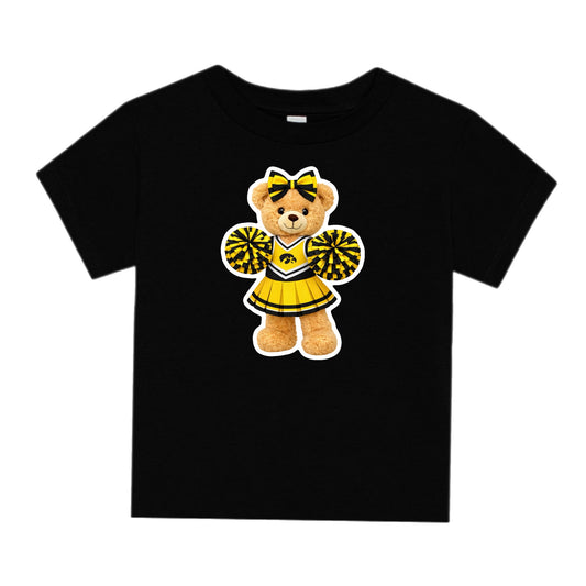 Iowa Cheerleader bear tee