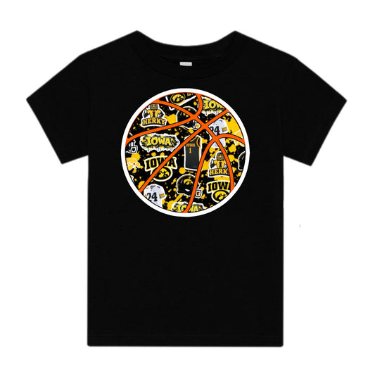 Iowa basketball tee