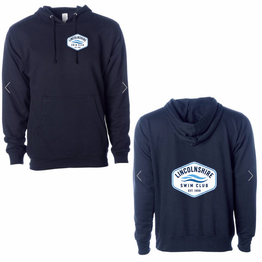 Lincolnshire Swim club hoodie