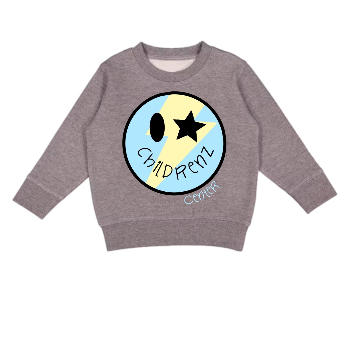 Bolt emoji crewneck