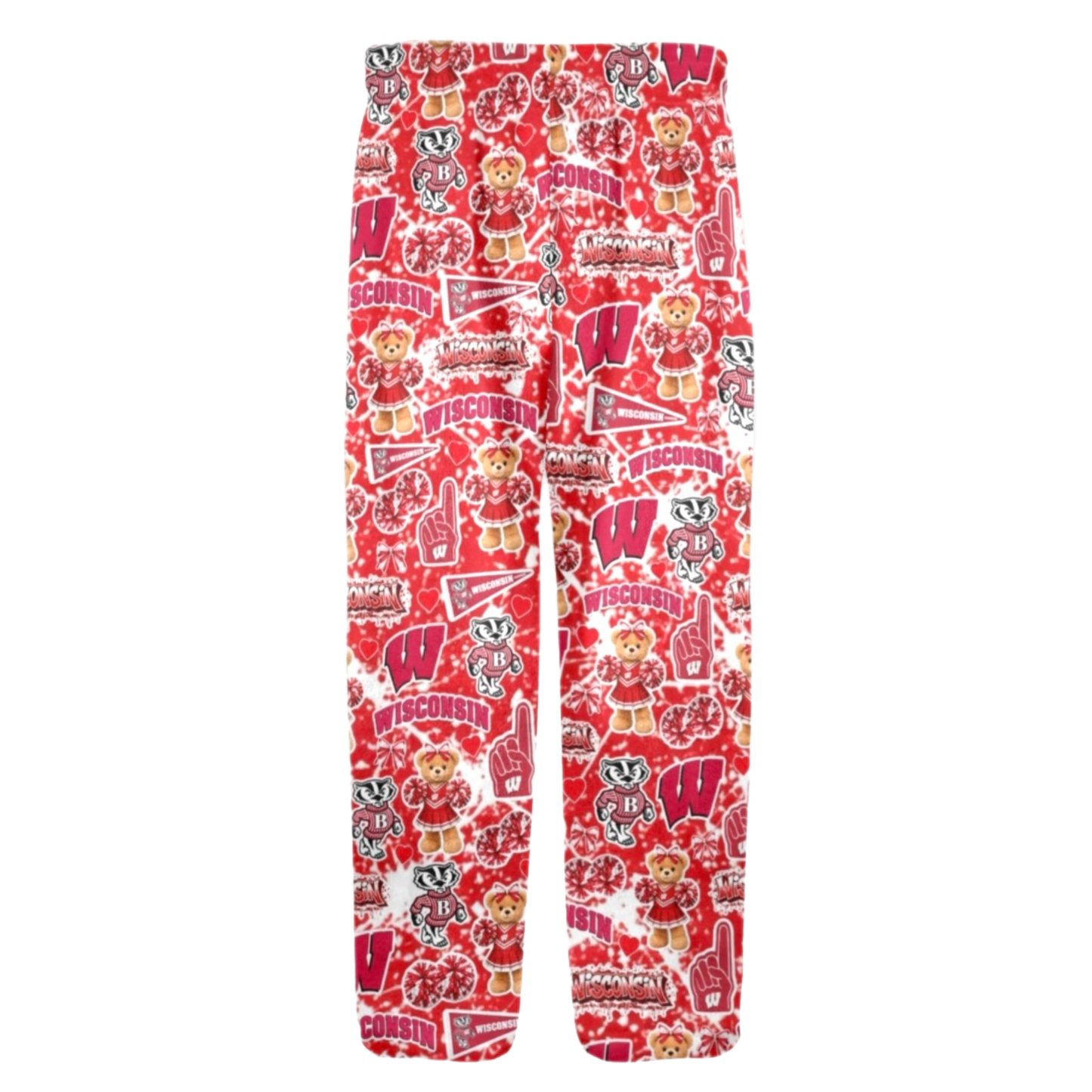GIRLS Wisconsin fleece pants