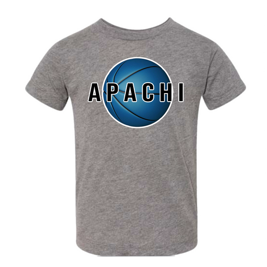 Boys Apachi basketball tee