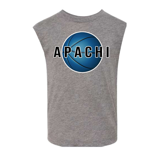 Boys Apachi basketball tank
