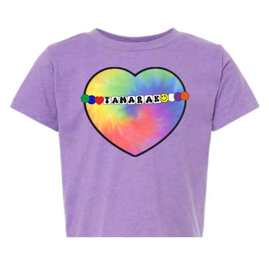 TAMARAK Girls tie dye heart tee