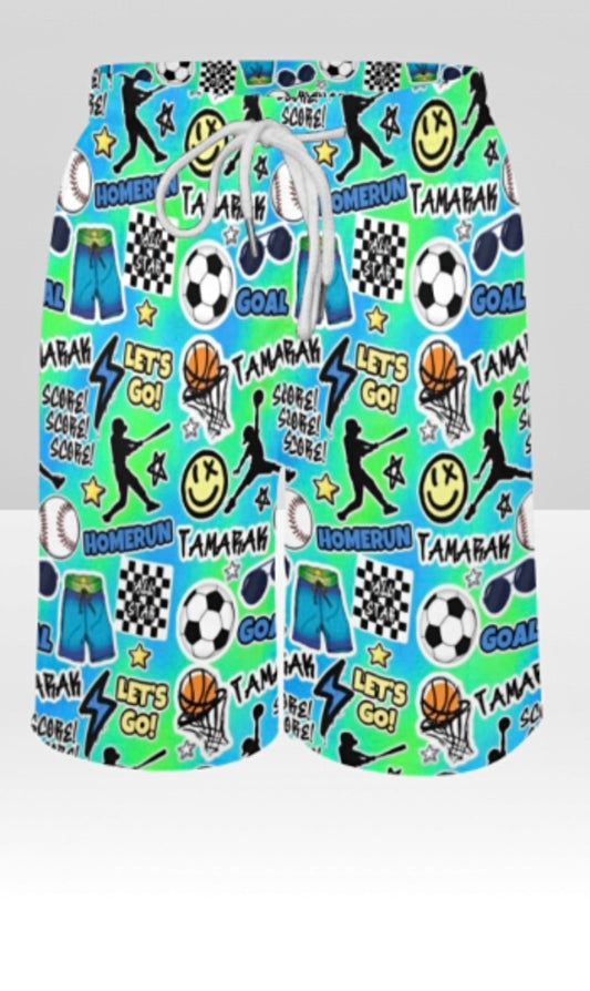 TAMARAK boys neon swim suit