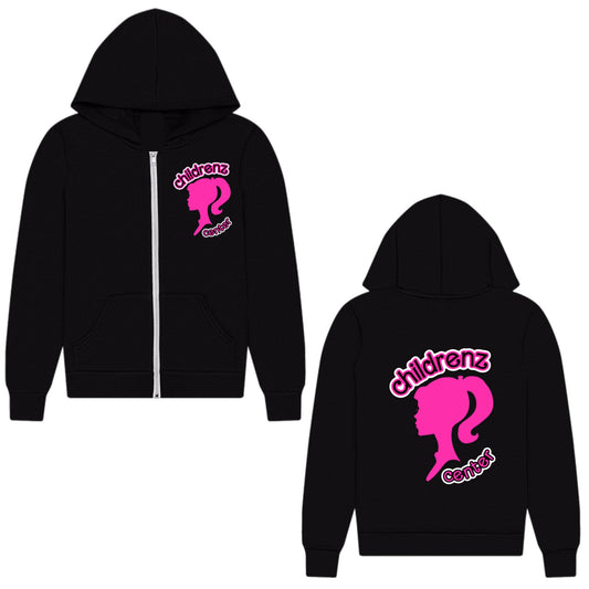 Childrenz Center Pink Doll Zip-Up