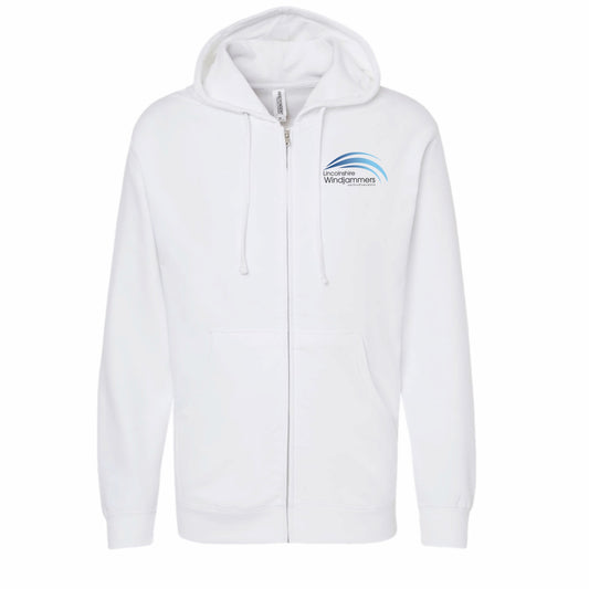 Windjammers swim club zip hoodie
