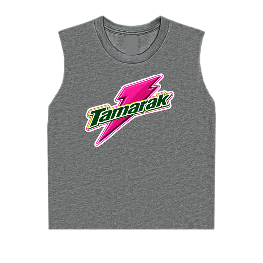 TAMARAK girls pink bolt tank