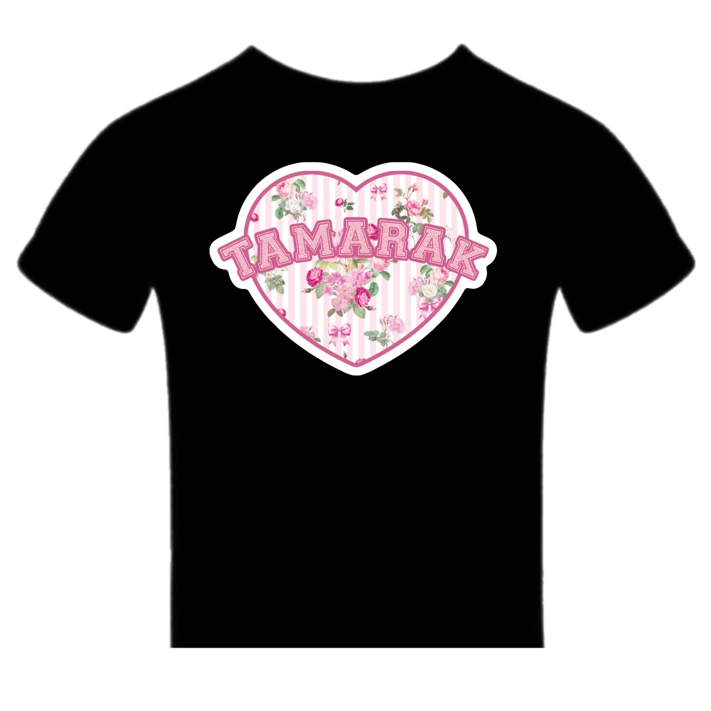 TAMARAK girls floral heart tee