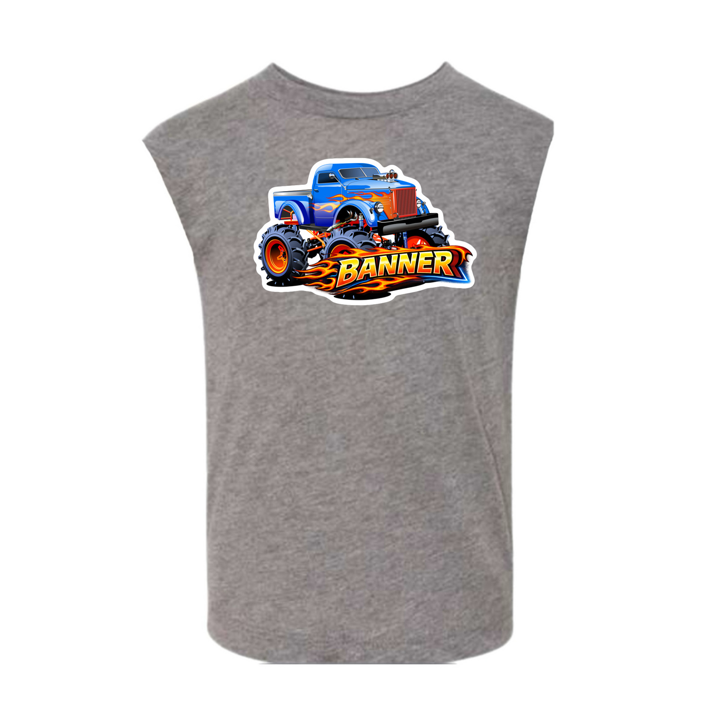 Banner boys monster truck tank