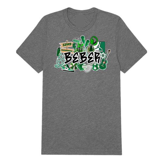 BEBER graffiti tee