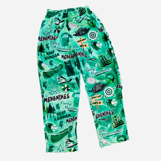 Menominee boys/mens fleece pants