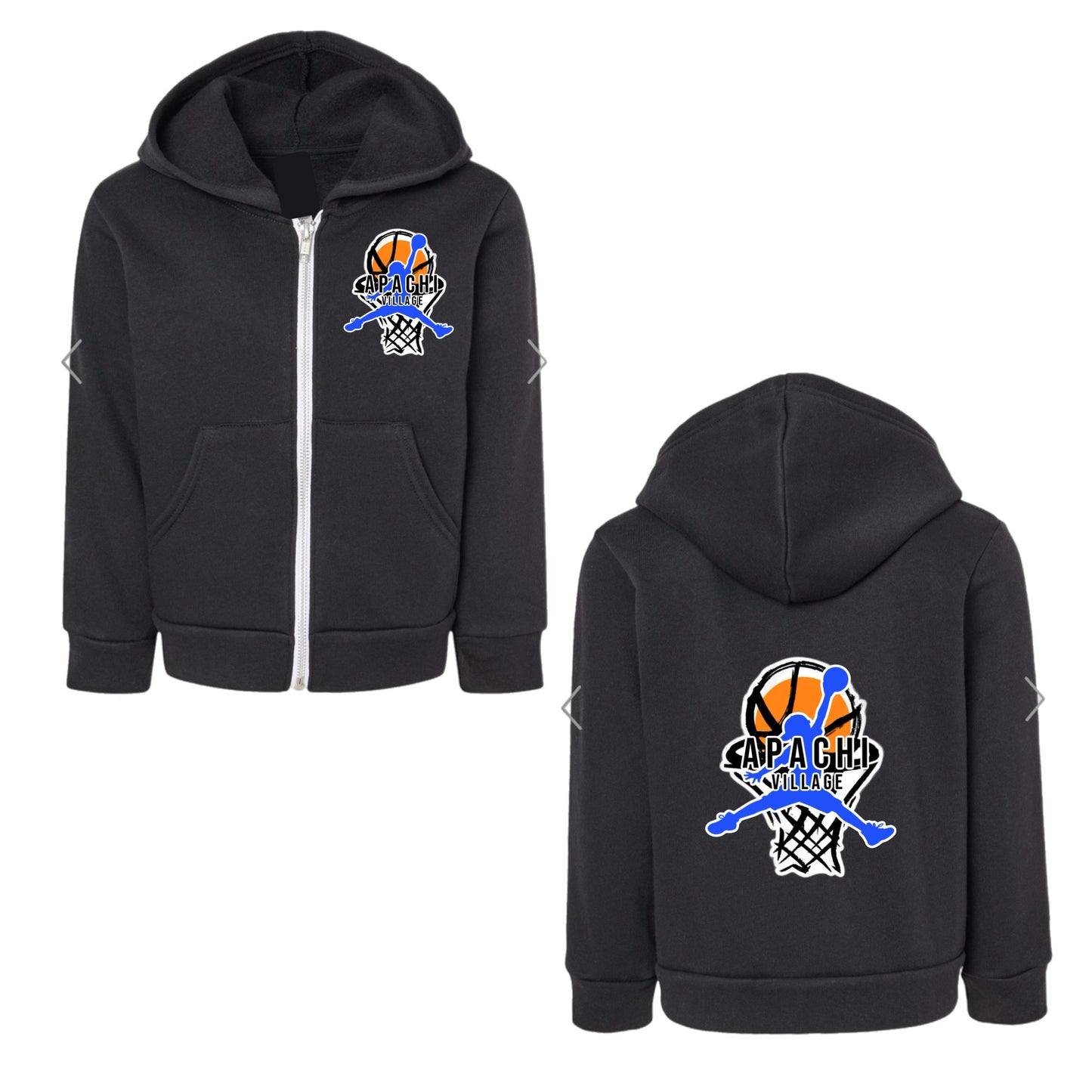 Boys Apachi/ Apachi Village basketball hoodie
