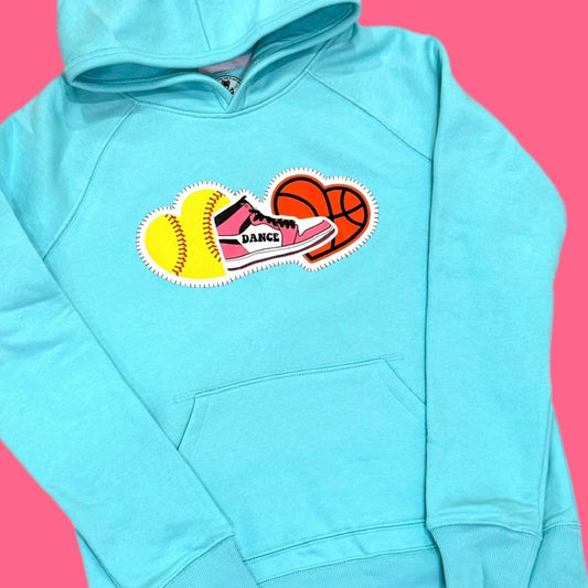 Mixed Sports Hoodie