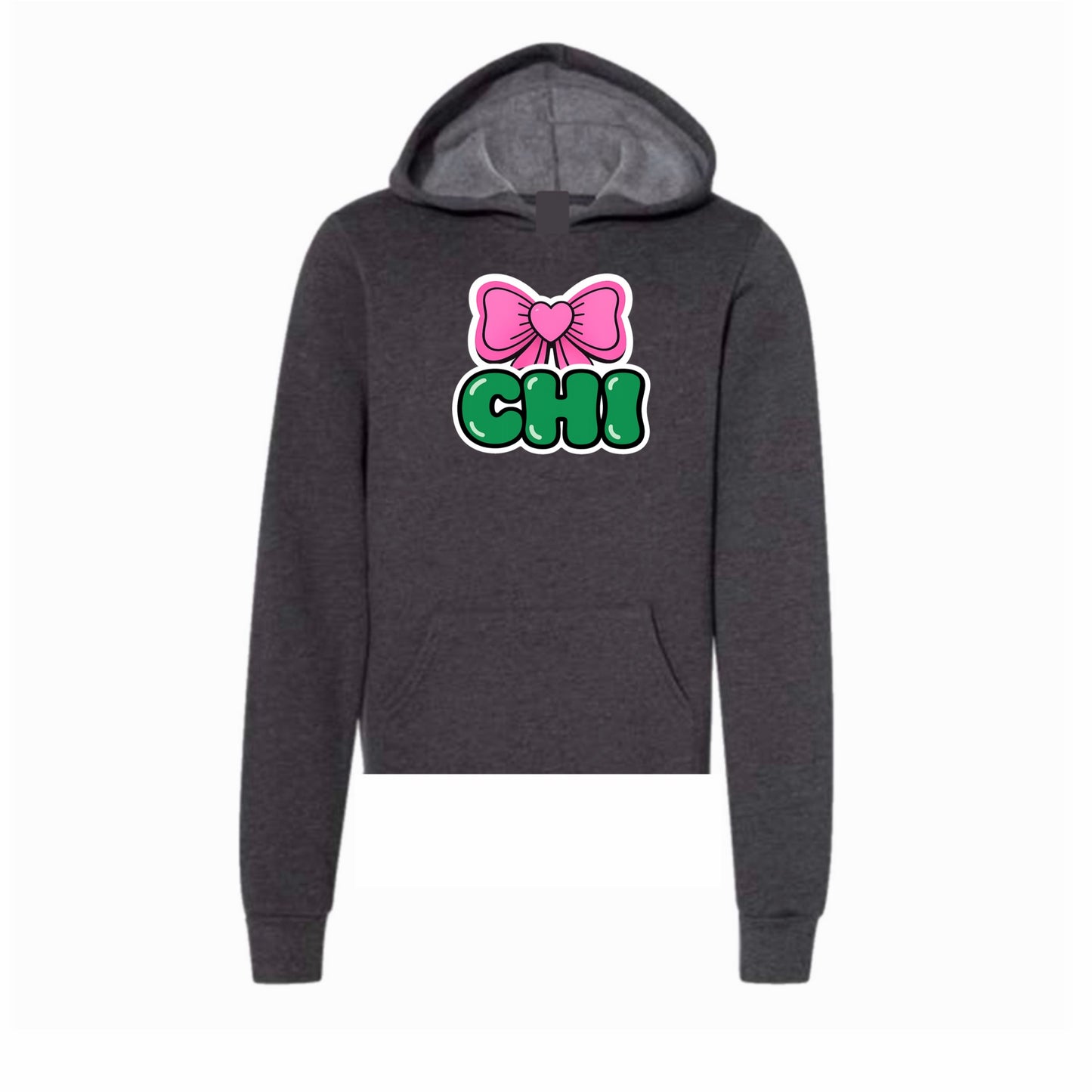 Camp Chi bow hoodie
