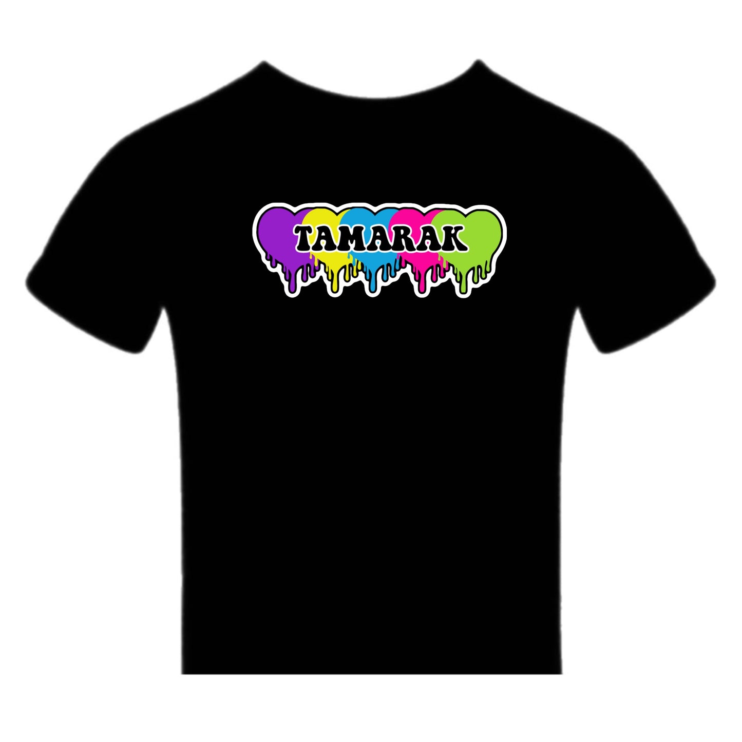 TAMARAK girls neon hearts tee
