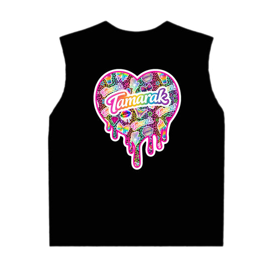 TAMARAK Girls drippy heart tank