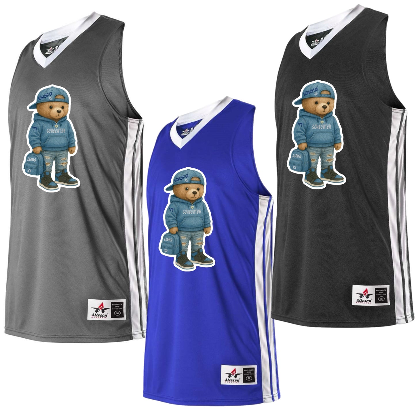 Schechter boys bear jersey