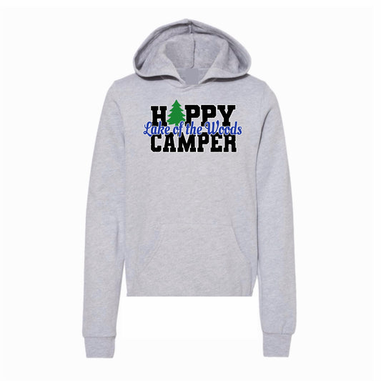 Lake of the Woods happy camper hoodie