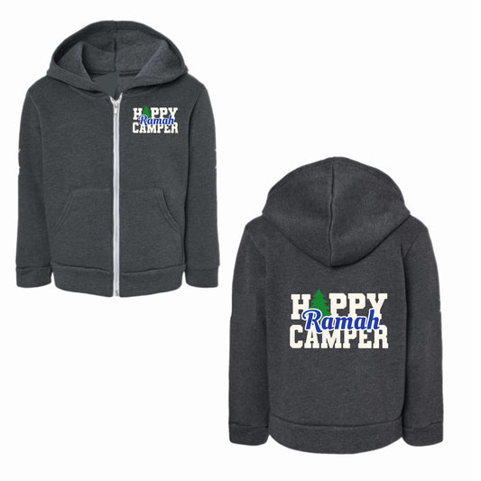 Ramah happy camper zip hoodie