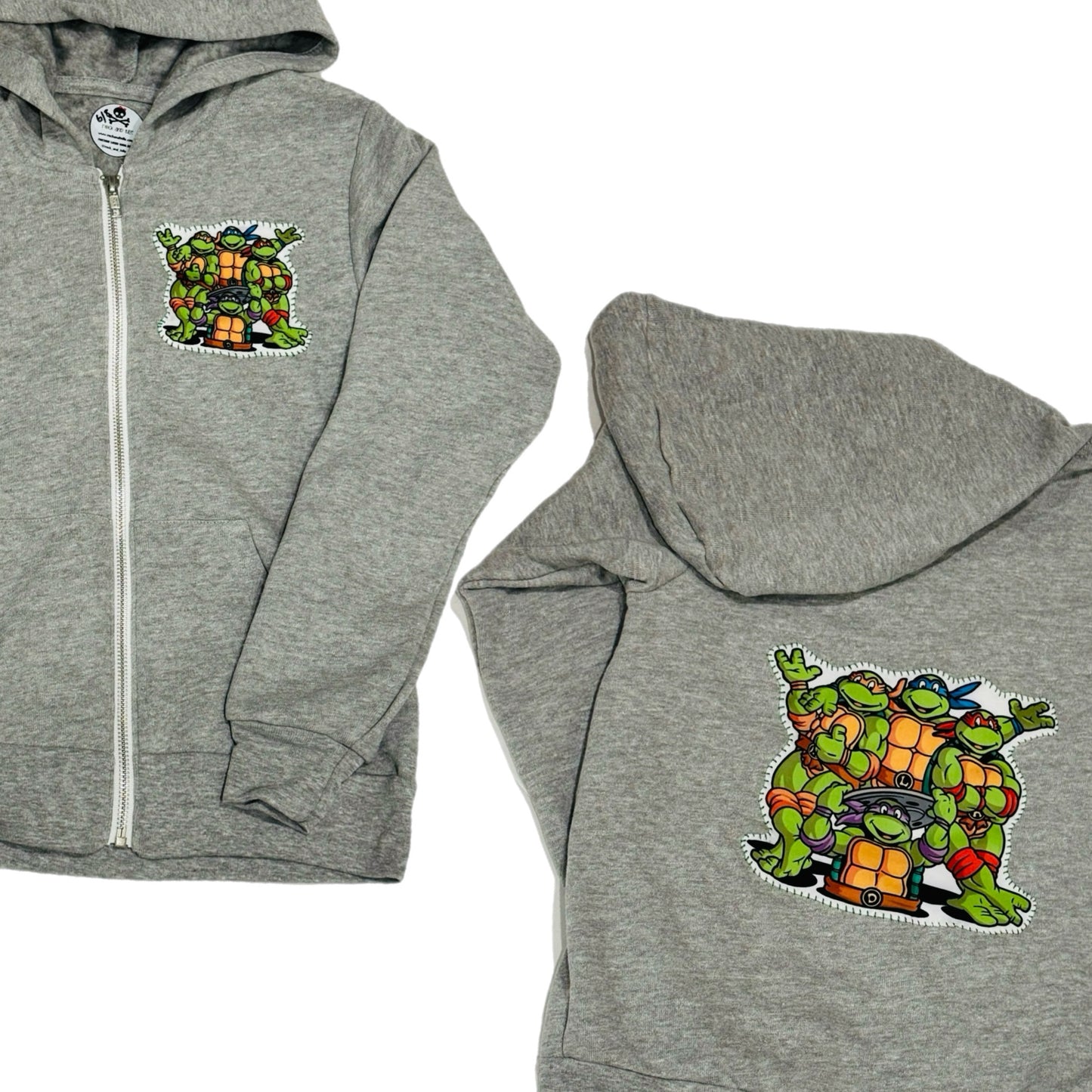 Turtles zip hoodie
