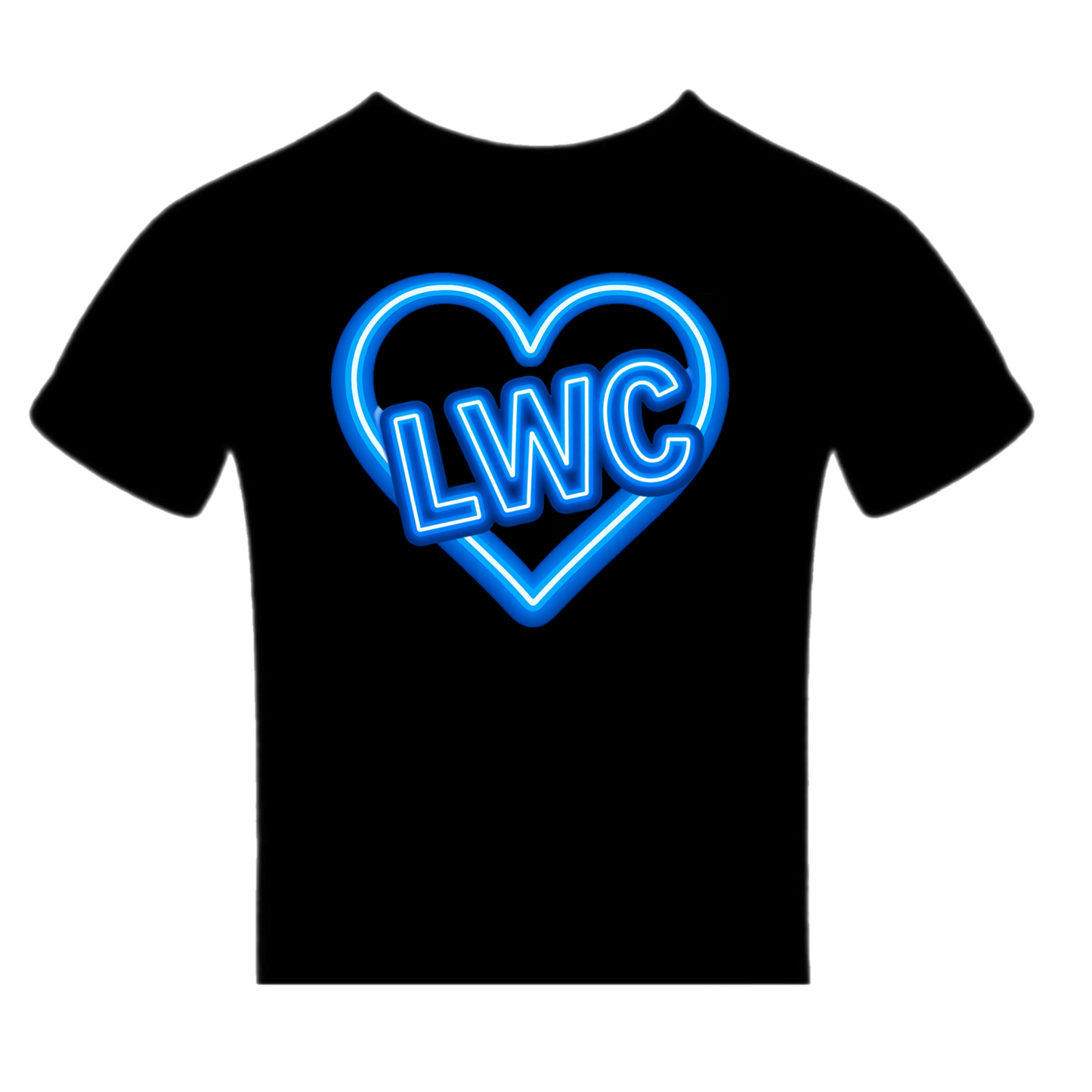 Lake of the Woods neon sign tee