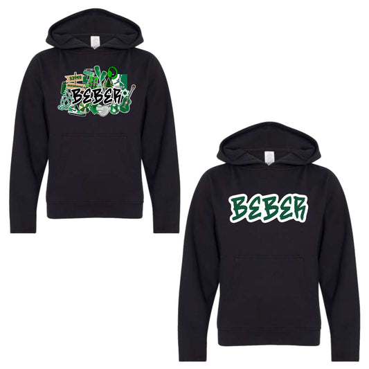 Beber graffiti hoodie