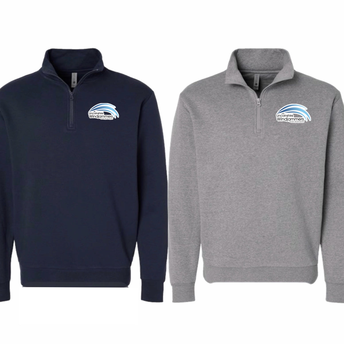 Men’s windjammers Swim club  1/4 zip