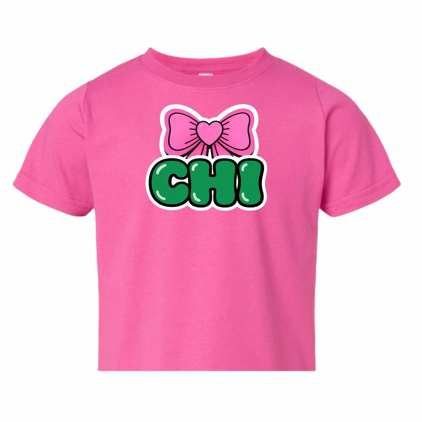 Camp Chi bow tee