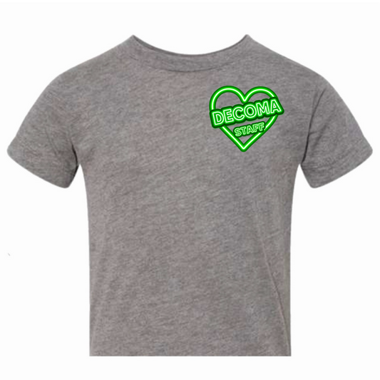 DECOMA STAFF Girls/women neon sign tee/ tank