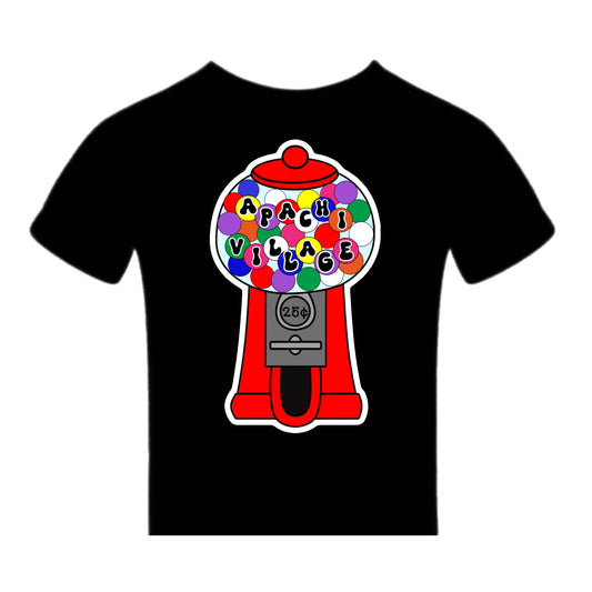 Girls Apachi Village gumball tee