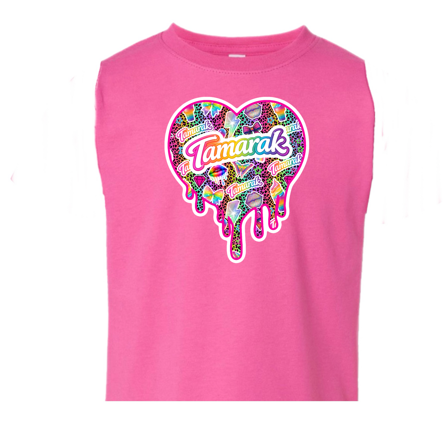 TAMARAK Girls drippy heart tank