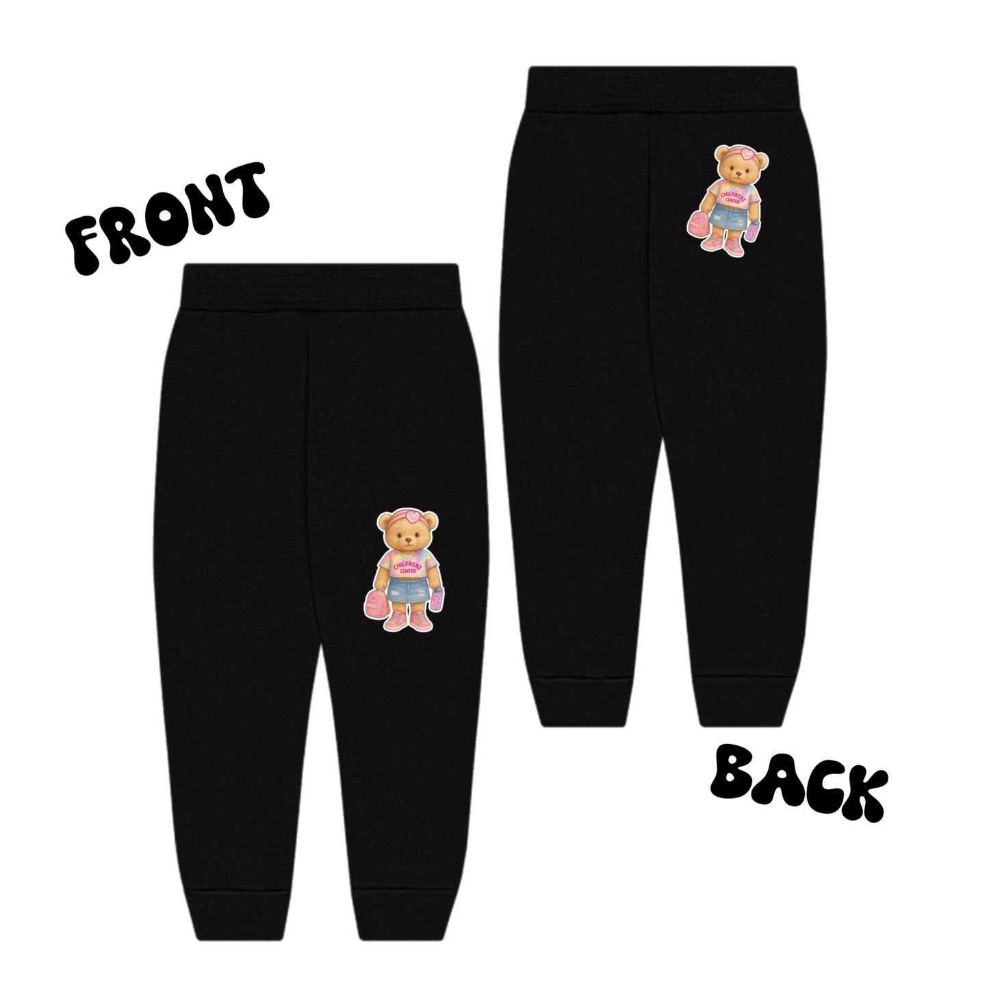 Childrenz Center teddy bear joggers