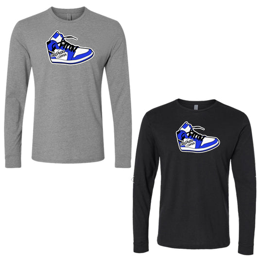 Adult Long sleeve gym shoe Childrenz Center tee