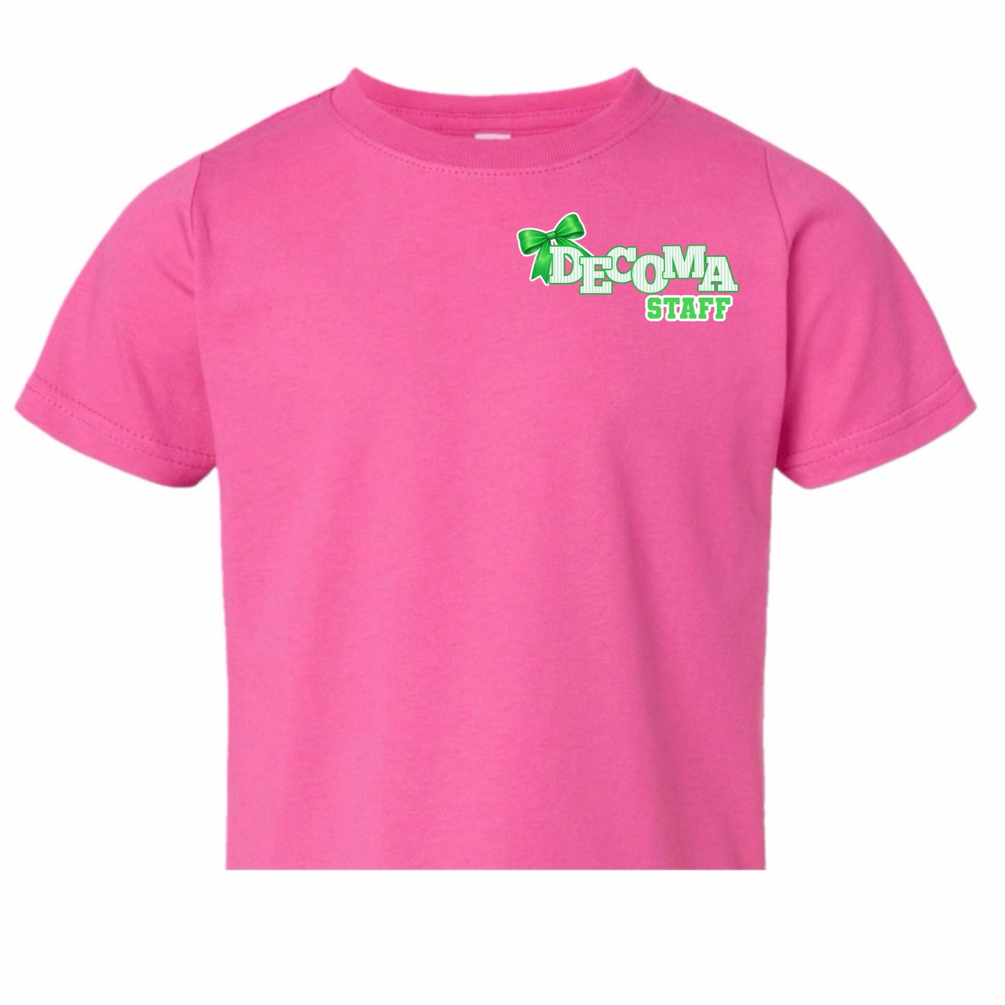 DECOMA STAFF Girls/women bow tee/ tank